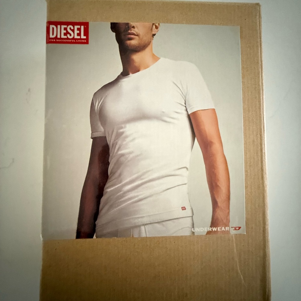 Y2K Vintage Diesel Black Undershirt (New)